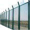 حصار زنجیره ای گالوانیزه با پوشش وینیل سبز 75 میلی متری برای باغ ها