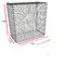 جعبه گابیون جوش داده شده ضد خوردگی Galvanzied داغ غوطه ور 1x0.5x1m